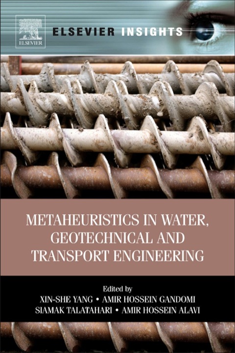 Cover image for book Metaheuristics in Water, Geotechnical and Transport Engineering