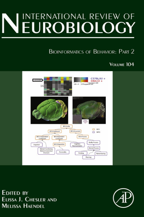 Cover image for book Bioinformatics of Behavior: Part 2