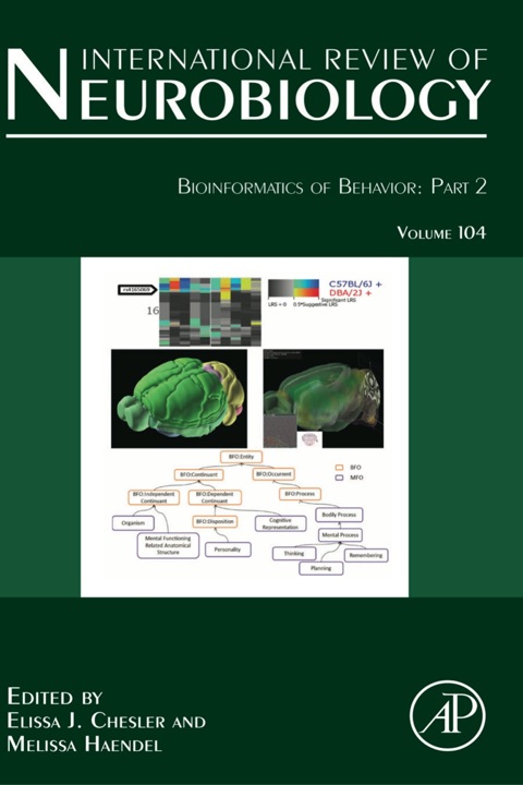 Cover image for book Bioinformatics of Behavior: Part 2