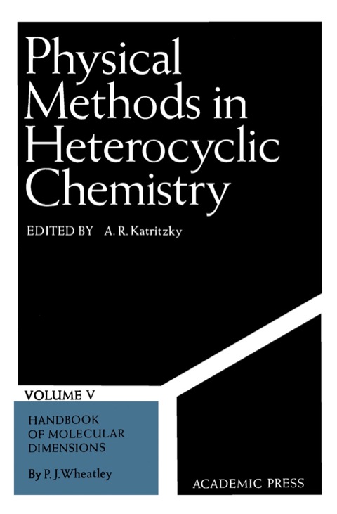 Cover image for book Physical Methods in Heterocyclic Chemistry V5