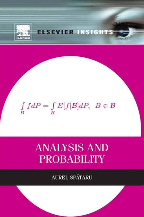 Cover image for book Analysis and Probability