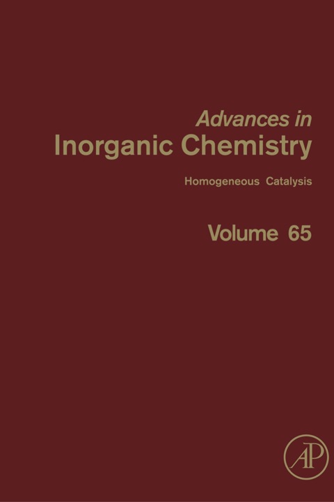 Cover image for book Advances in Inorganic Chemistry: Homogeneous Catalysis