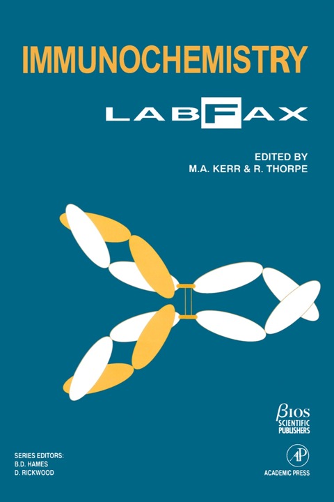 Cover image for book Immunochemistry LabFax