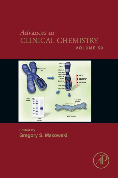 Cover image for book Advances in Clinical Chemistry
