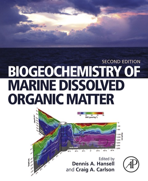 Cover image for book Biogeochemistry of Marine Dissolved Organic Matter