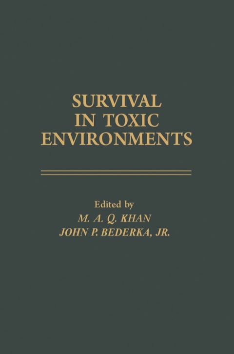 Cover image for book Survival In Toxic Environments