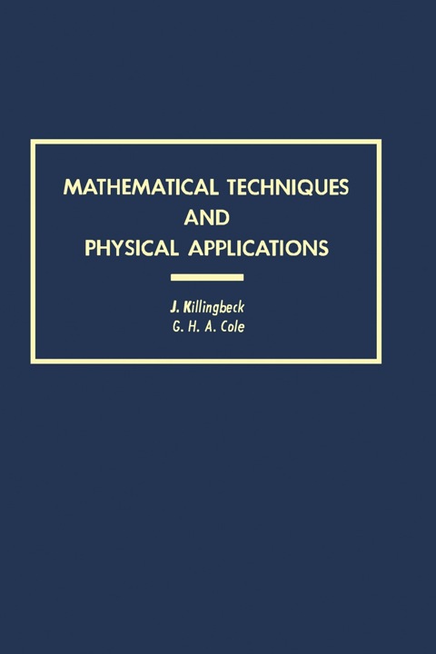 Cover image for book Mathematical Techniques and Physical Applications