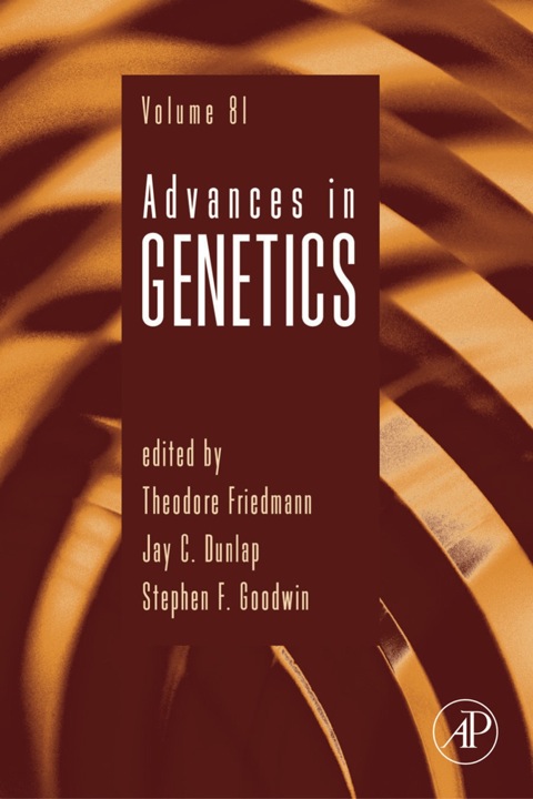 Cover image for book Advances in Genetics