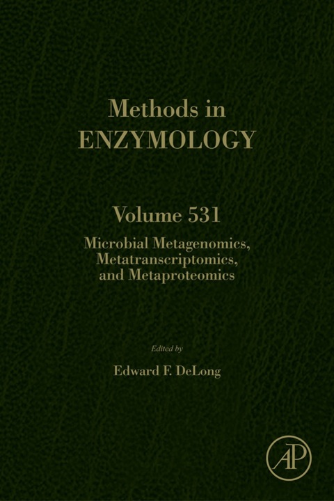 Cover image for book Microbial Metagenomics, Metatranscriptomics, and Metaproteomics