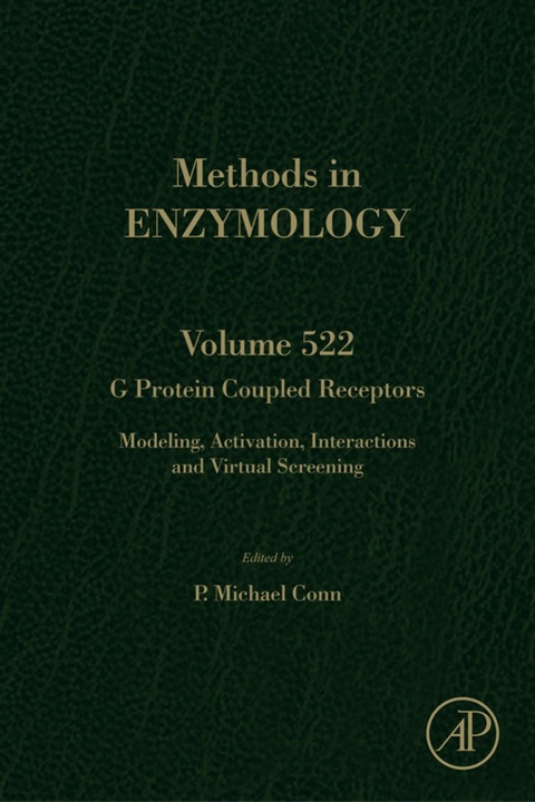 Cover image for book G Protein Coupled Receptors: Modeling, Activation, Interactions and Virtual Screening