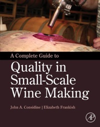 Cover image: A Complete Guide to Quality in Small-Scale Wine Making 9780124080812