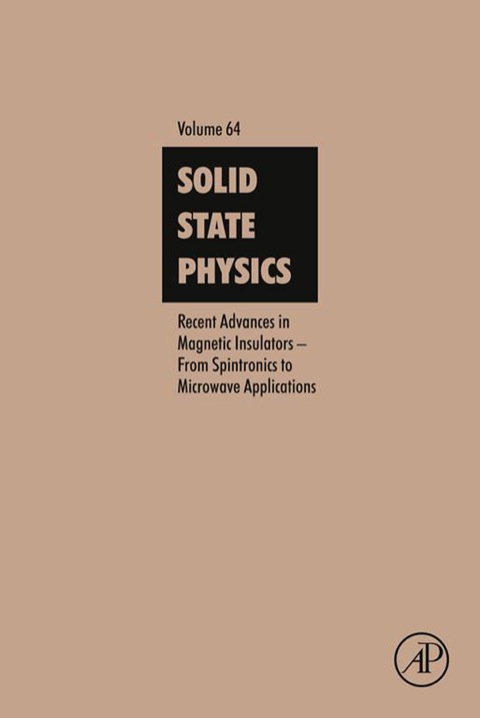 Cover image for book Recent Advances in Magnetic Insulators - From Spintronics to  Microwave Applications