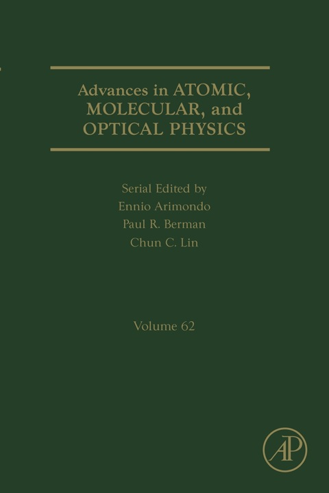 Cover image for book Advances in Atomic, Molecular, and Optical Physics
