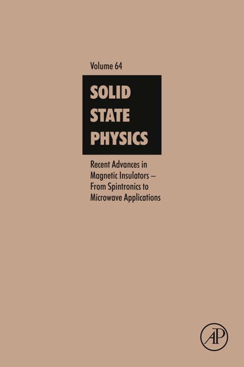 Cover image for book Recent Advances in Magnetic Insulators - From Spintronics to  Microwave Applications