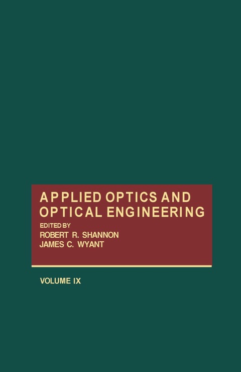 Cover image for book Applied Optics and Optical Engineering V9