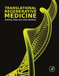 Cover image: Translational Regenerative Medicine 9780124103962
