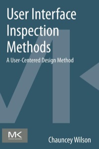 Cover image: User Interface Inspection Methods 9780124103917