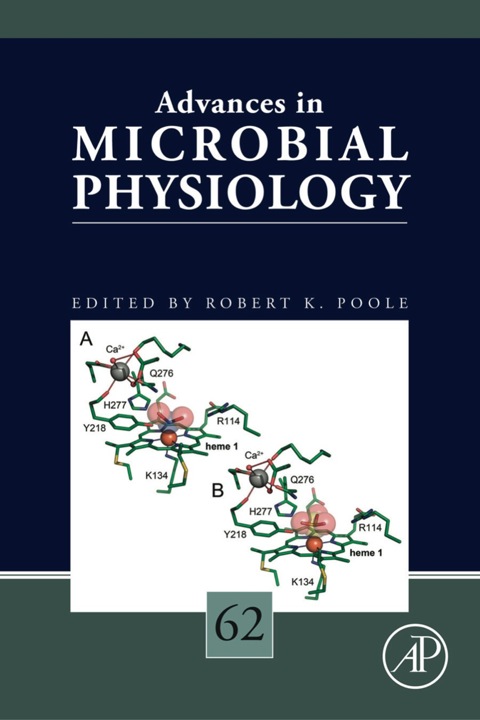 Cover image for book Advances in Microbial Physiology