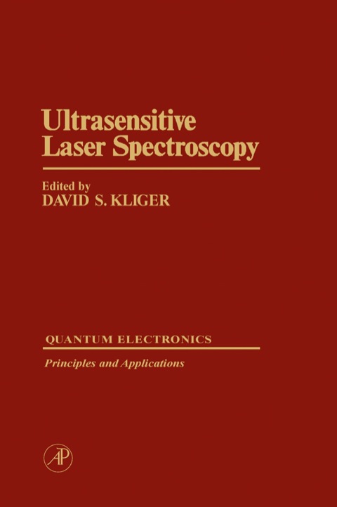 Cover image for book Ultrasensitive Laser Spectroscopy
