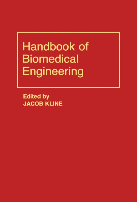 Cover image for book Handbook of Biomedical Engineering