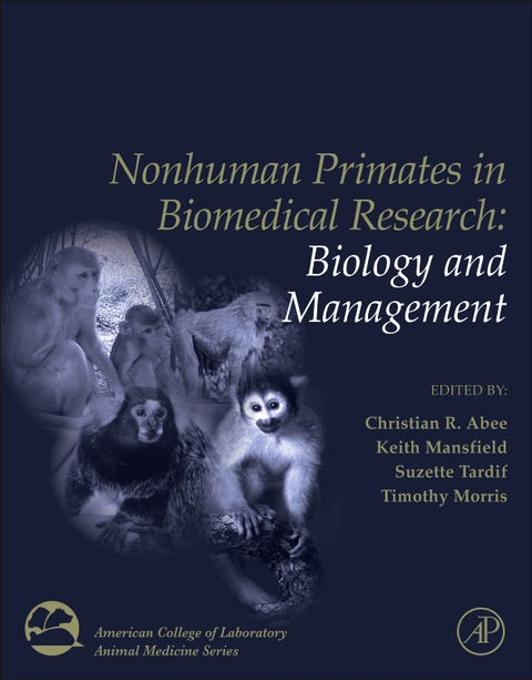 Cover image for book Nonhuman Primates in Biomedical Research,Two Volume Set