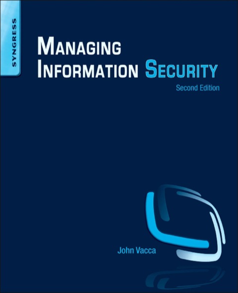 Cover image for book Managing Information Security