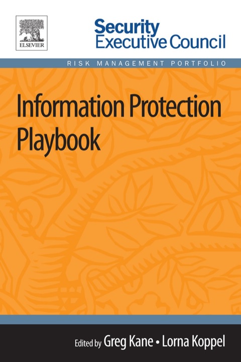 Cover image for book Information Protection Playbook