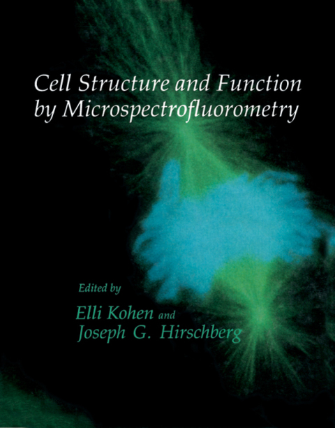 Cover image for book Cell Structure and Function by Microspectrofluorometry