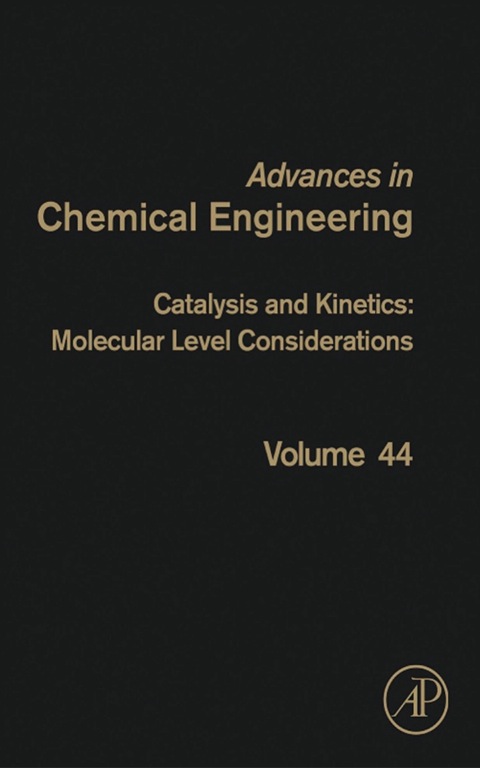 Cover image for book Catalysis and Kinetics: Molecular Level Considerations