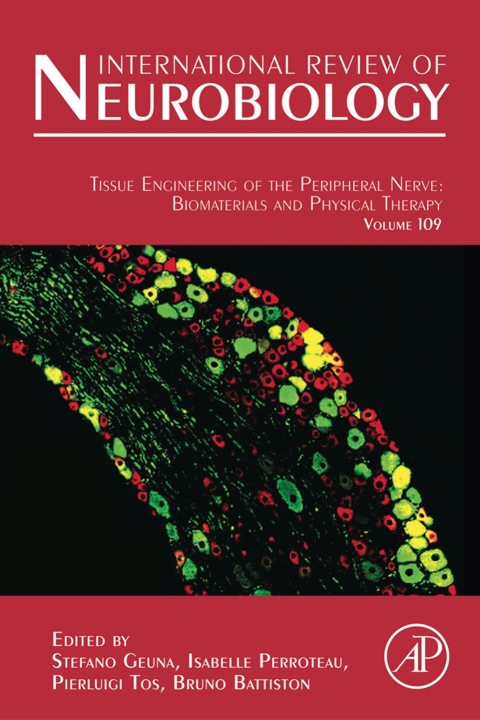 Cover image for book Tissue Engineering of the Peripheral Nerve: Biomaterials and Physical Therapy