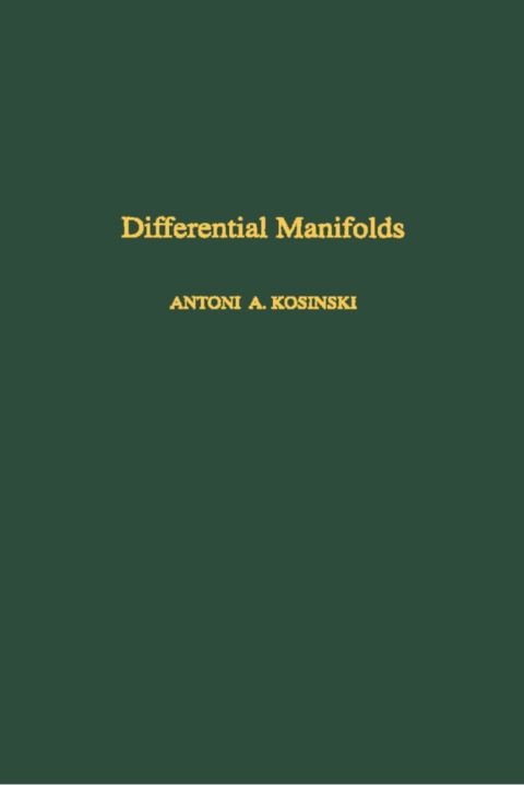 Cover image for book Differential Manifolds
