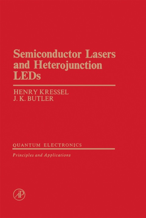 Cover image for book Semiconductor Lasers and Herterojunction LEDs