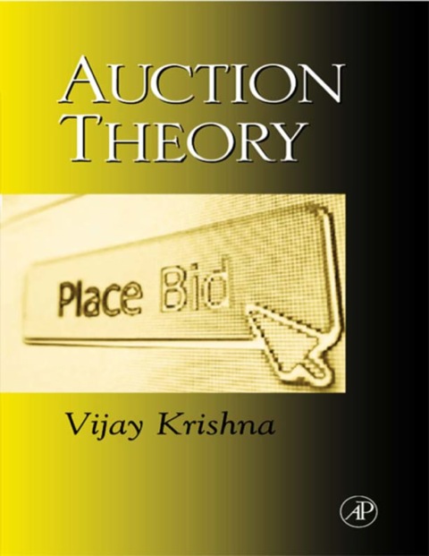 Cover image for book Auction Theory