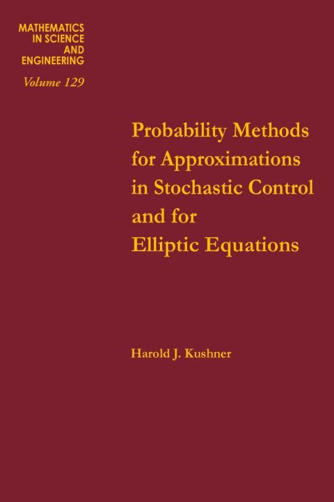 Cover image for book Probability methods for approximations in stochastic control and for elliptic equations