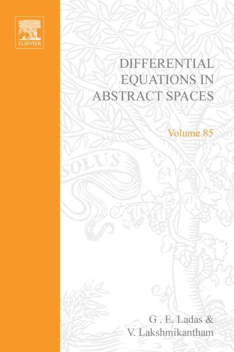 Cover image for book Differential equations in abstract spaces