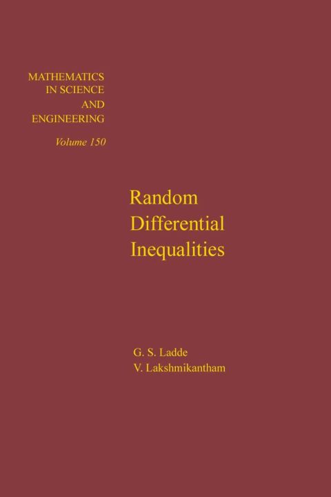 Cover image for book Random differential inequalities