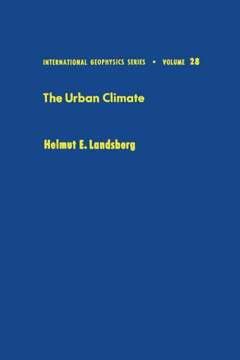 Cover image for book The Urban Climate
