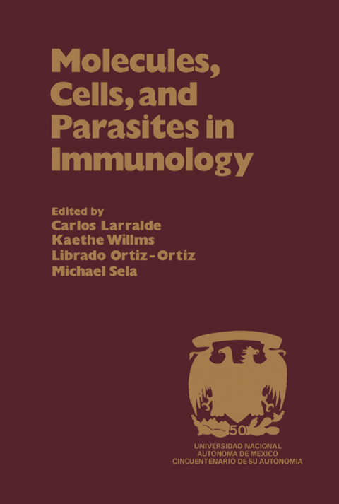 Cover image for book Molecules, Cells, and Parasites in Immunology