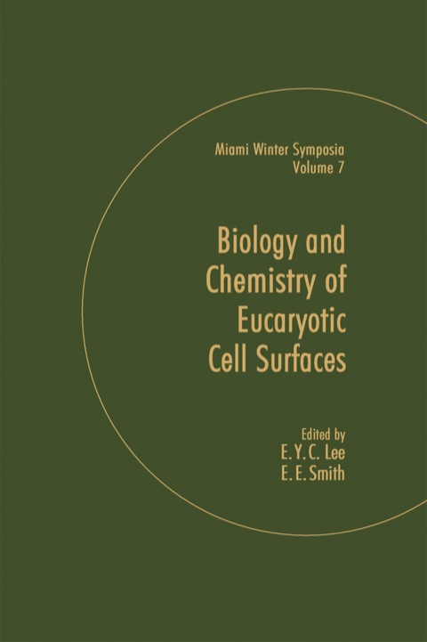 Cover image for book Biology and Chemistry of Eukaryotic cell  Surfaces