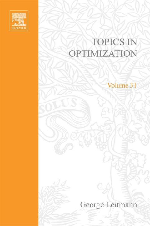 Cover image for book Topics in optimization