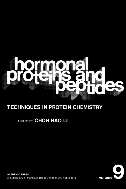 Cover image for book Techniques in Protein Chemistry