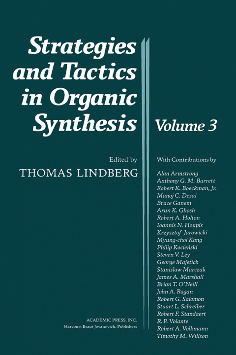 Cover image for book Strategies and Tactics in Organic Synthesis: Volume 3