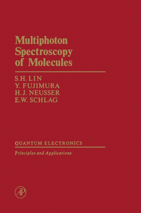 Cover image for book Multiphoton Spectroscopy of Molecules