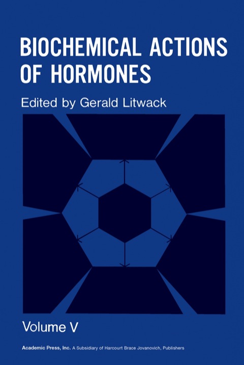 Cover image for book Biochemical Actions of Hormones V5
