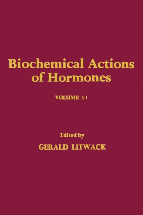 Cover image for book Biochemical Actions of Hormones V11