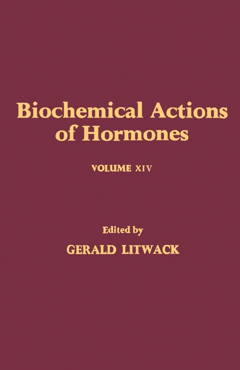 Cover image for book Biochemical Actions of Hormones V14