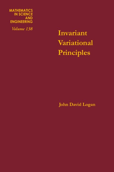 Cover image for book Invariant variational principles