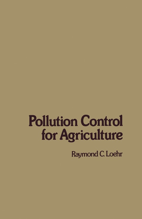 Cover image for book Pollution Control for Agriculture