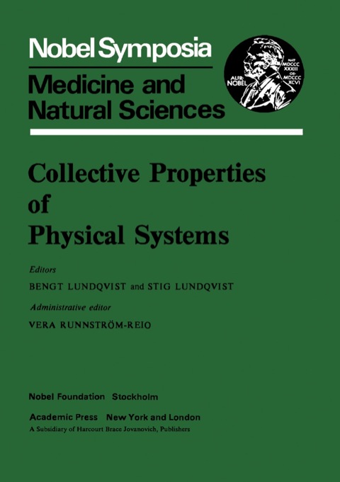 Cover image for book Collective properties of physical systems: Medicine and Natural Sciences