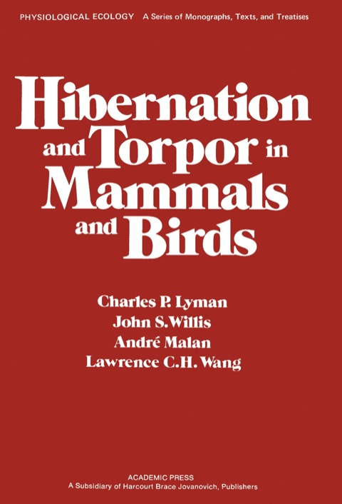 Cover image for book Hibernation and Torpor in Mammals and Birds